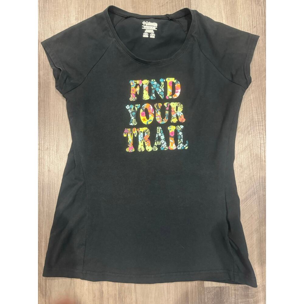 Columbia Titanium Find Your Trail Graphic Tee Black XS